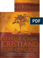 Adrian Rogers Lo Que Cada Cristiano Debe Conocer