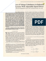 Modeling Effects of Voltage Unbalances in Industrial Distribution Systems With Adjustable-Speed Drives