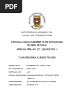 Program Ijazah Sarjana Muda Perguruan Dengan Kepujian Ambilan Januari 2011 (Semester 1)