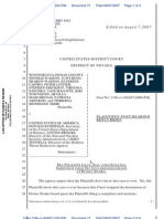 Divine Strake (Robert Hager) Plaintiff's Post-Hearing Reply Brief