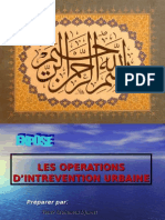 Les Operations D'intrevention Urbaine