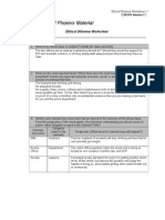 Ethical Worksheet CJA324