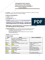 MFG II Syllabus