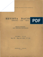 Revista Nacional A15 n161 Mayo 1952