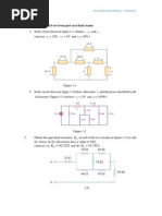 V V V V: Tutorial 1 ( Questions 4, 5 and 6 Are From Past Year Final Exams)