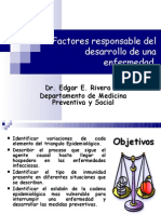 Factores Responsable Del Desarrollo de Una Enfermedader