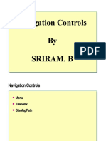 Navigation Controls by Sriram. B