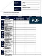 Job Safety Analysis JSA: Manual Handling Could You Be Injured by