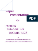 Paper Presentation: Pattern Recognition