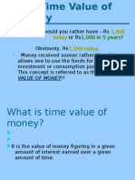 The Time Value of Money