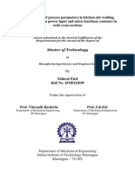 Friction Stir Welding Mahesh Thesis - 10ME61R09