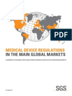 Medical Device Regulations in The Main Global Markets - Whitepaper - Oct 2012