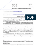 Caso Recuperação Judicial, Empresa Aérea