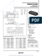 PM20CSJ060: Mitsubishi Intelligent Power Modules