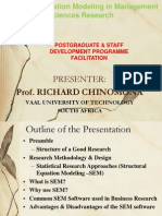 Presenter:: Prof. Richard Chinomona