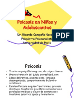 Psicosis en Niños y Adolescentes