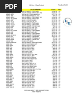 ABB Price Book 57