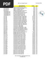 ABB Price Book 269