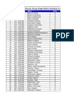 Fifa World Cup Schedule Ist