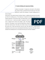 Lecture 4.4: Transfer Molding and Compression Molding Transfer Molding