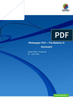 POV - Balance in Balanced Scorecard - Service Desk