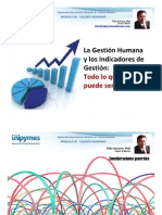 Indicadores de Gestion en El Talento Humano