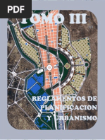 Reglamentos de Planificacion y Urbanismo