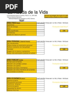 Test Rueda de La Vida Estudiantes