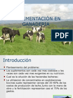 Suplementacion en Ganaderia