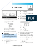 Ratio and Proportion Theory