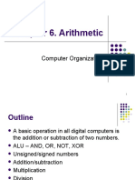 Chapter 6. Arithmetic: Computer Organization