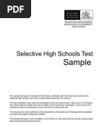 Selective Secondary Sample Test