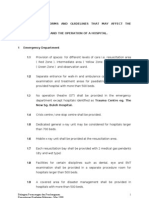 MoH Hospital Planning Norms and Guidelines