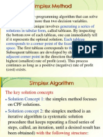 Simplex Method