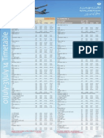 From Amman +3 City/GMT Days of Operation Flt. No. A/C Type Dep Arr