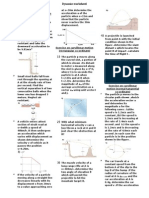 Dynamics Worksheet