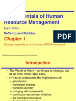 Fundamentals of HRM ch01