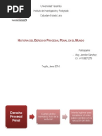 Historia Del Derecho Procesal Penal (Jennifer Sánchez)