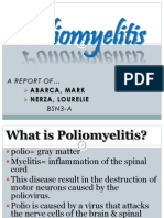 Poliomyelitis: Abarca, Mark Nerza, Lourelie BSN3-A