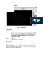 ECOTECT - General Modeling: Left Click Selection Right Click (Hold)