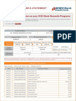 Creditcard Statement