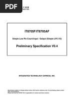 IT8705F/IT8705AF: Simple Low Pin Count Input / Output (Simple LPC I/O)