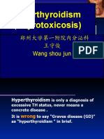 Hyperthyroidism (Thyrotoxicosis) : 郑州大学第一附院内分泌科 王守俊 Wang shou jun