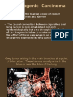 Respiration 11 Bronchogenic Carcinoma