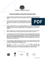 Terms and Conditions LTP