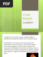 Core Beliefs Judaism-2