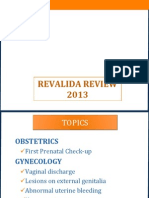 Obgyn Revalida Review 2013 For Printing