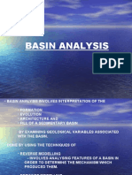 Basin Analysis.. Study Later