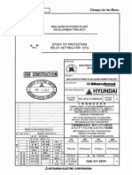 Study of Protection Relay Setting For GTG