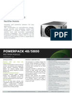 Datasheet Powerpack 5,8kW 48V 208 - 400 - 480VAC